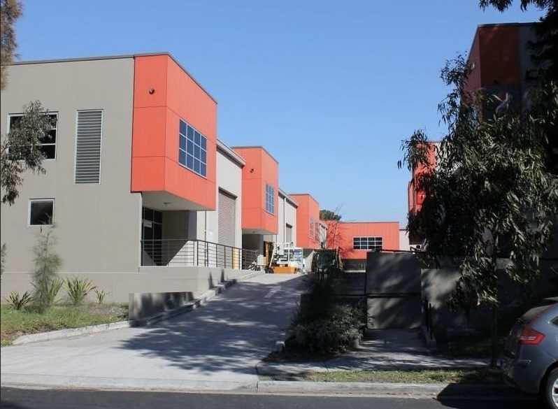 Consistent street identity. Through path allows for trucks to easily enter and leave in a forward direction, improving site efficiency and safety