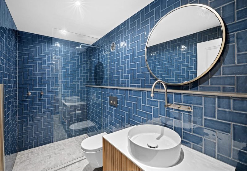 New bathroom in the lower ground floor